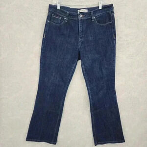 Levi's 515 Boot cut y2k Women's‎ Jeans Size 12S blue Dark wash 608C
